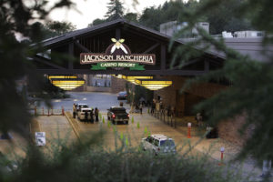 Jackson Rancheria Casino entry way