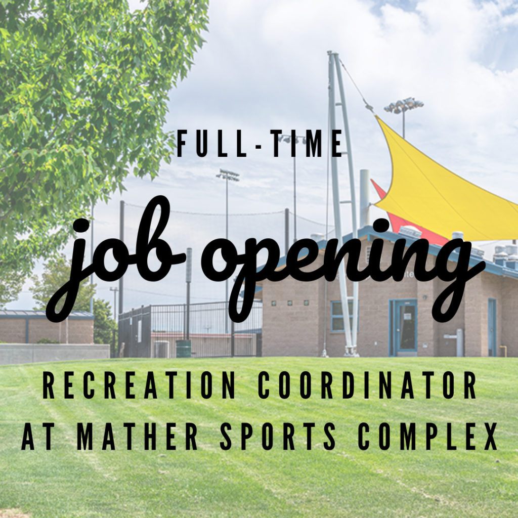 Job Opening at Mather Sports Complex